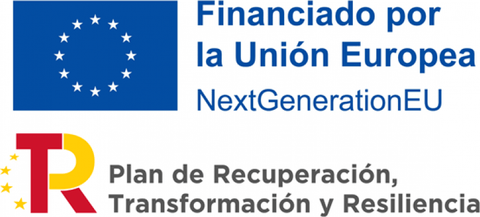 Financiado por la Unión Europea · NextGenerationEU · Plan de Recuperación, Transformación y Resiliencia